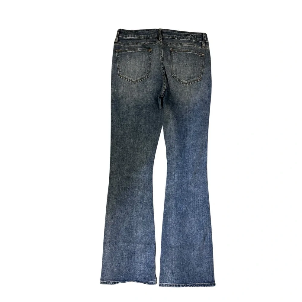 Vigoss Marley Boot Cut Size 28 Five Pocket Cotton‎ Denim Blue Jeans Women's